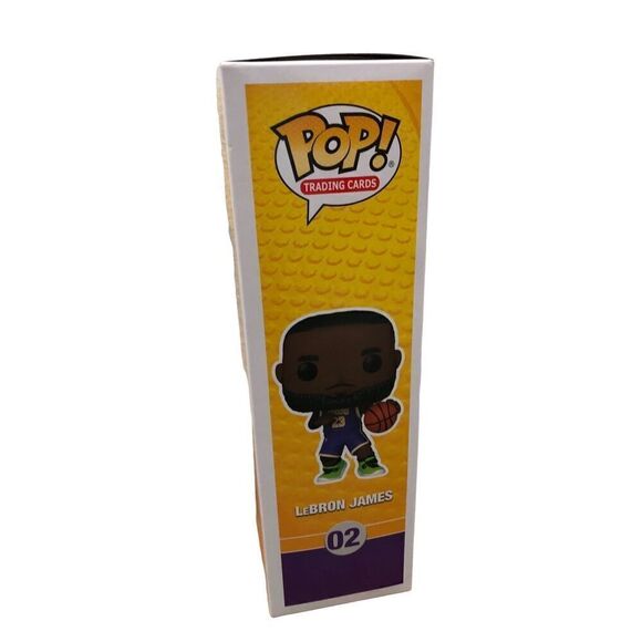 Los Angeles Lakers LeBron James Funko Pop #02 NBA Trading Cards - Picture 5 of 6